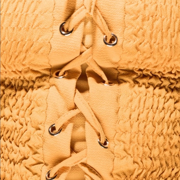 Lace Up Top - Picture 4 of 4